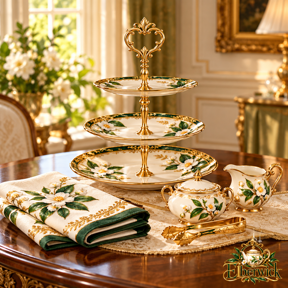 Elberwick™ Luxury Afternoon Tea Set
