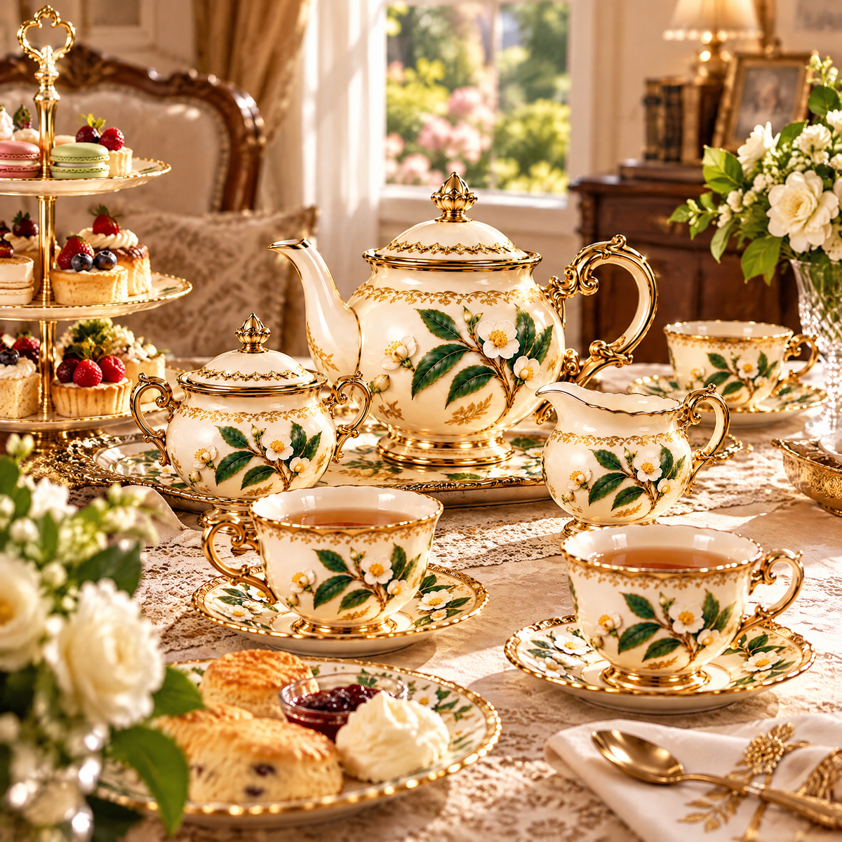 Elberwick™ Luxury Tea Set — image 2