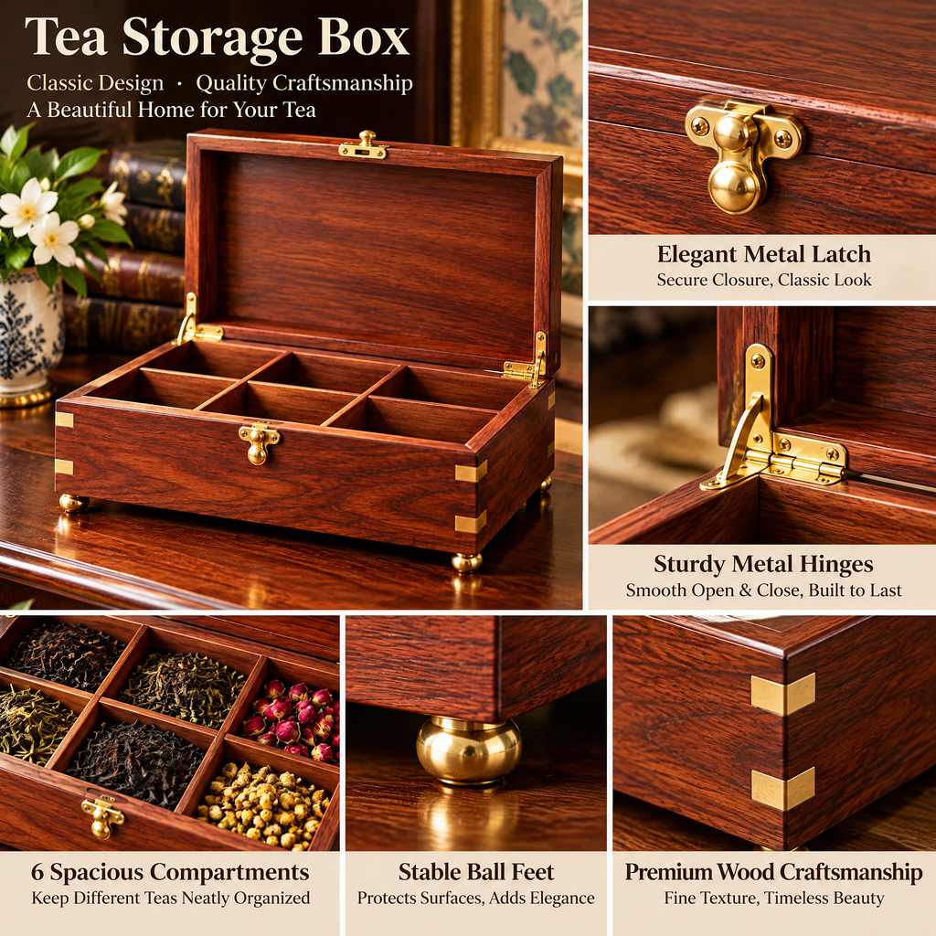 Elberwick™ Tea Storage Box