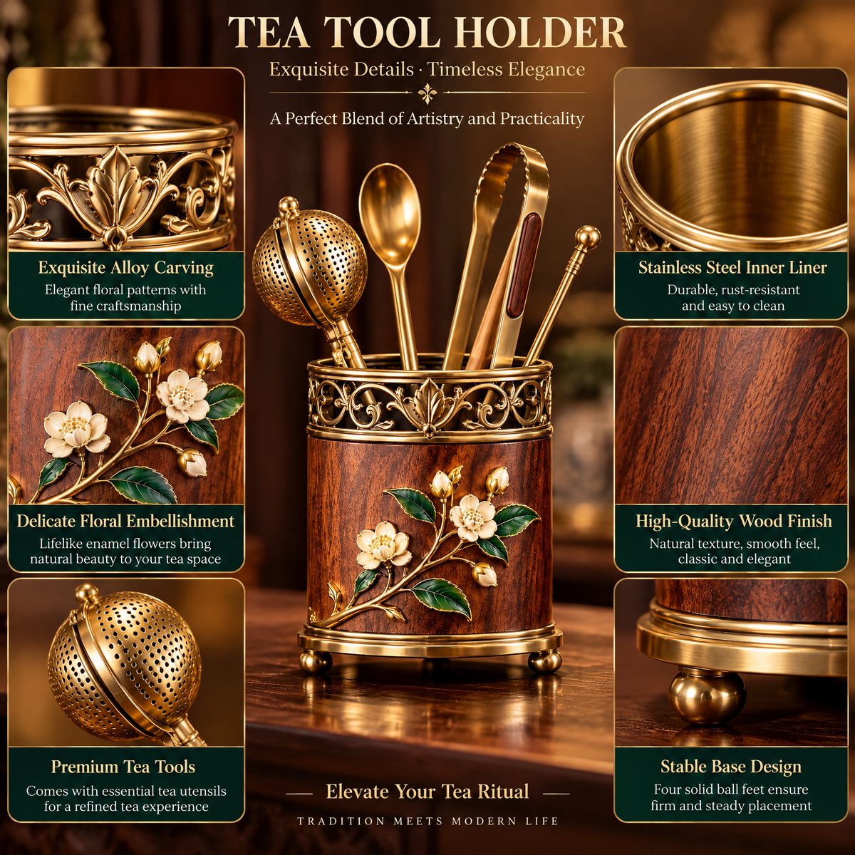 Elberwick™ Tea Tool Holder